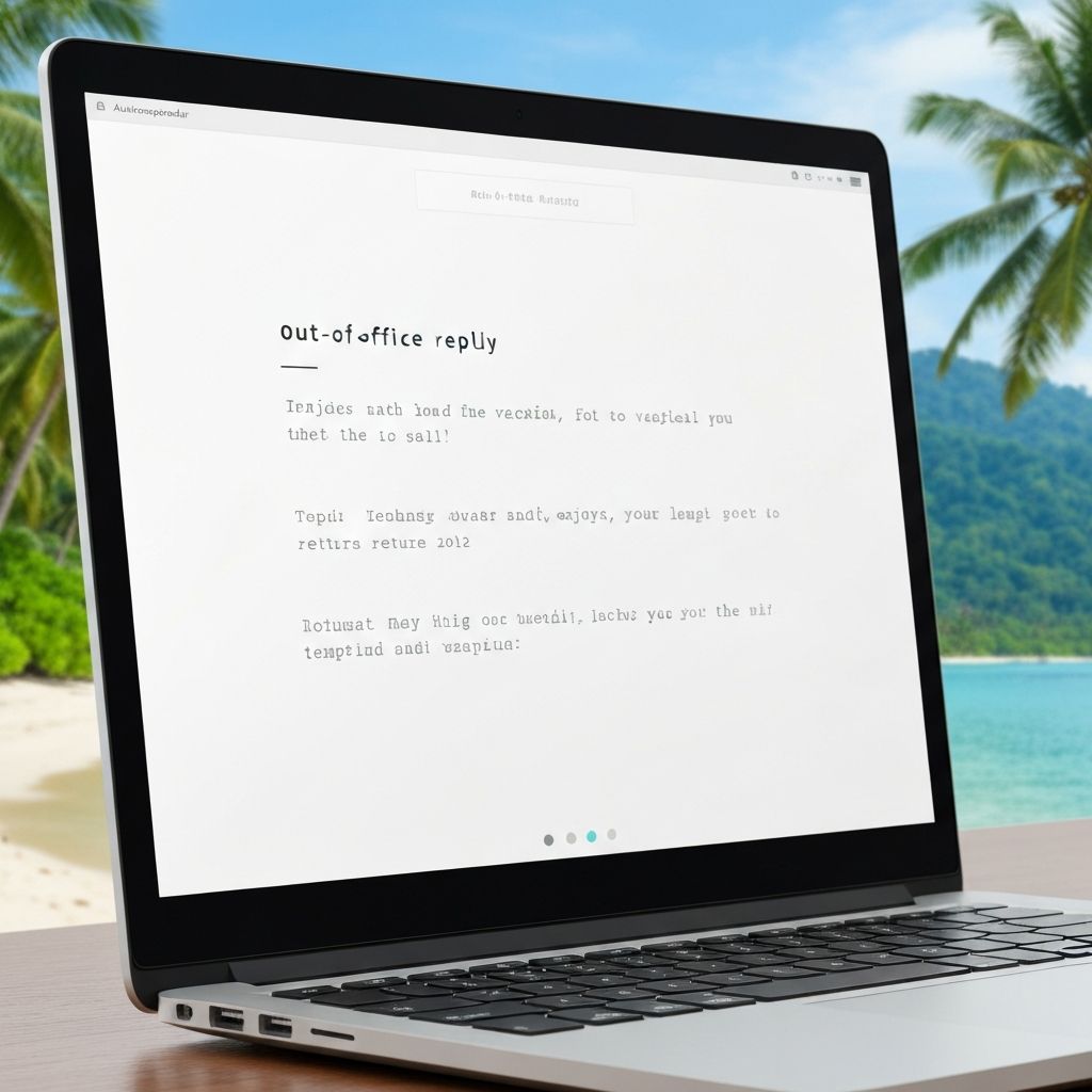 Die perfekte Abwesenheitsnotiz